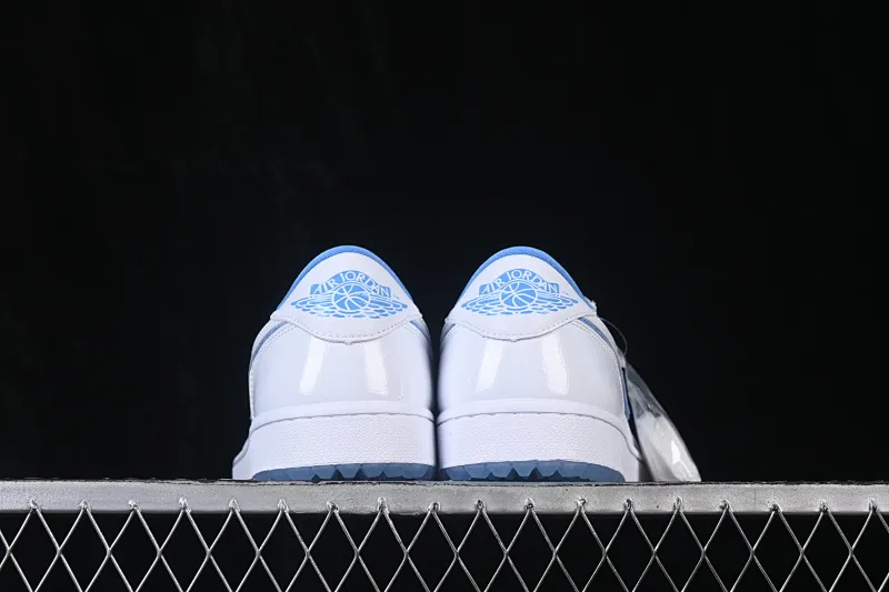 All categories Air Jordan Jordan series basketball shoes Air Jordan 1 Low Air Jordan 1 Low AJ1 Joe 1 patent leather white and blue low-top retro cultural basketball shoes DD9315-118